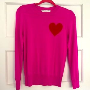 Trina Turk Old Fashioned Heart Sweater